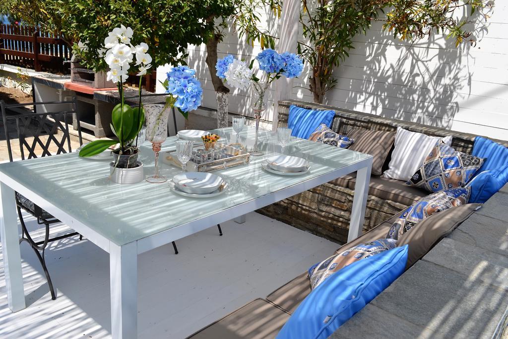 Byblos Mare-The Exclusive Beach Front Villa Skala Sotiros Bagian luar foto